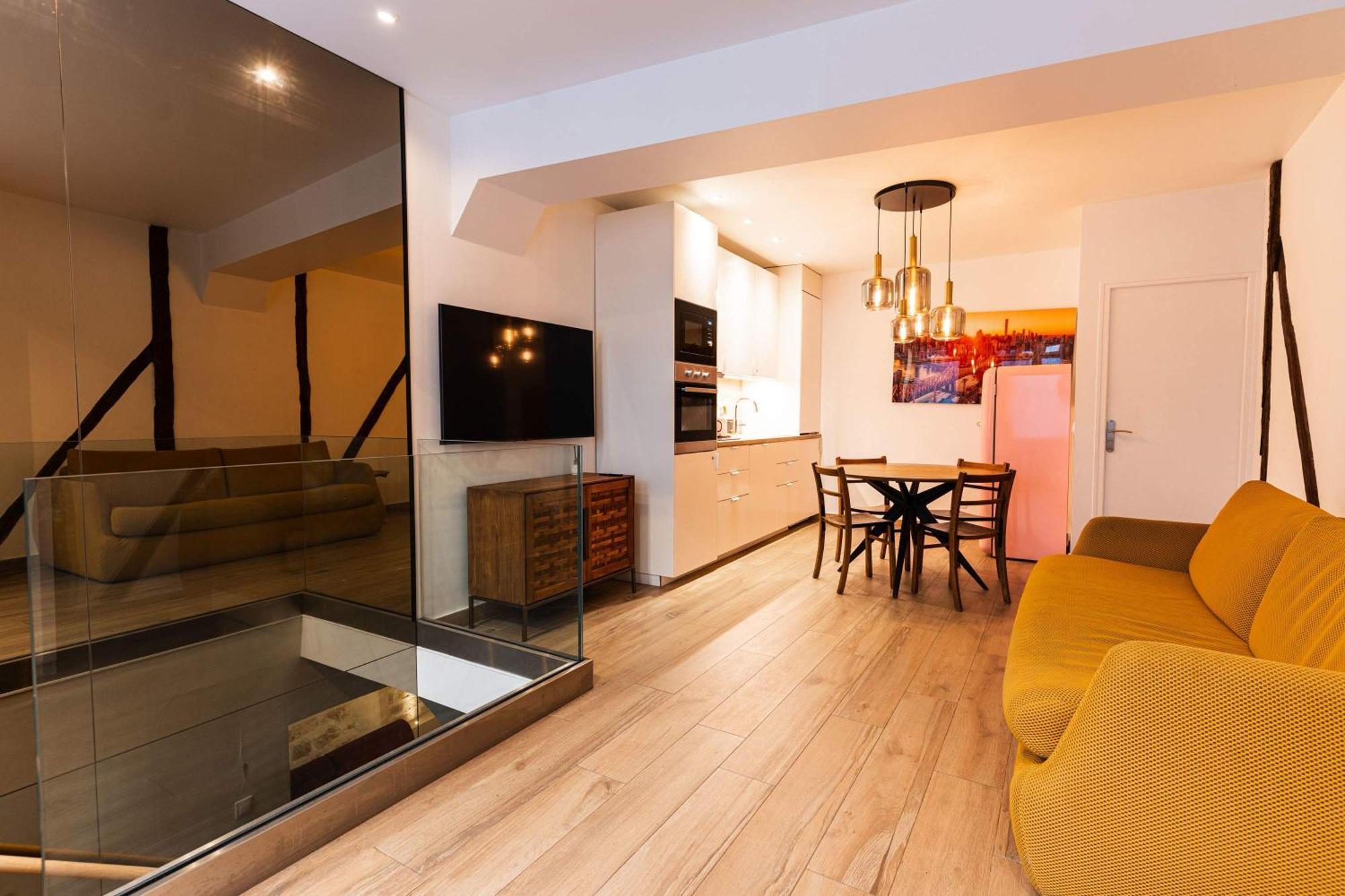 Loft 1 Bedroom Marais, Notre Dame Ac By Lcc Agency Paris Exteriör bild