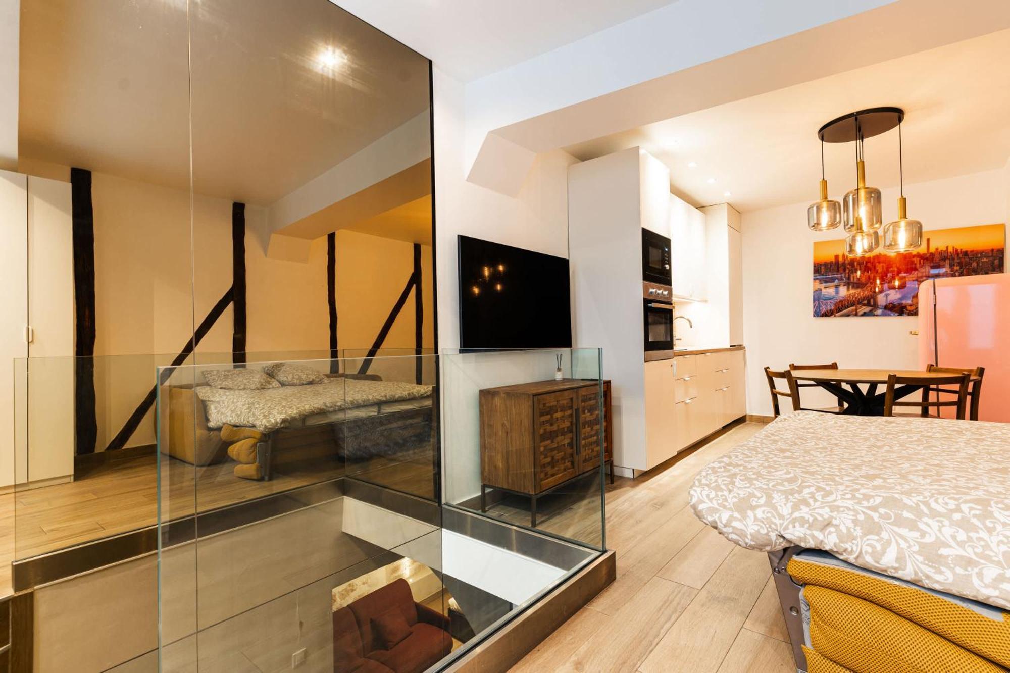 Loft 1 Bedroom Marais, Notre Dame Ac By Lcc Agency Paris Exteriör bild