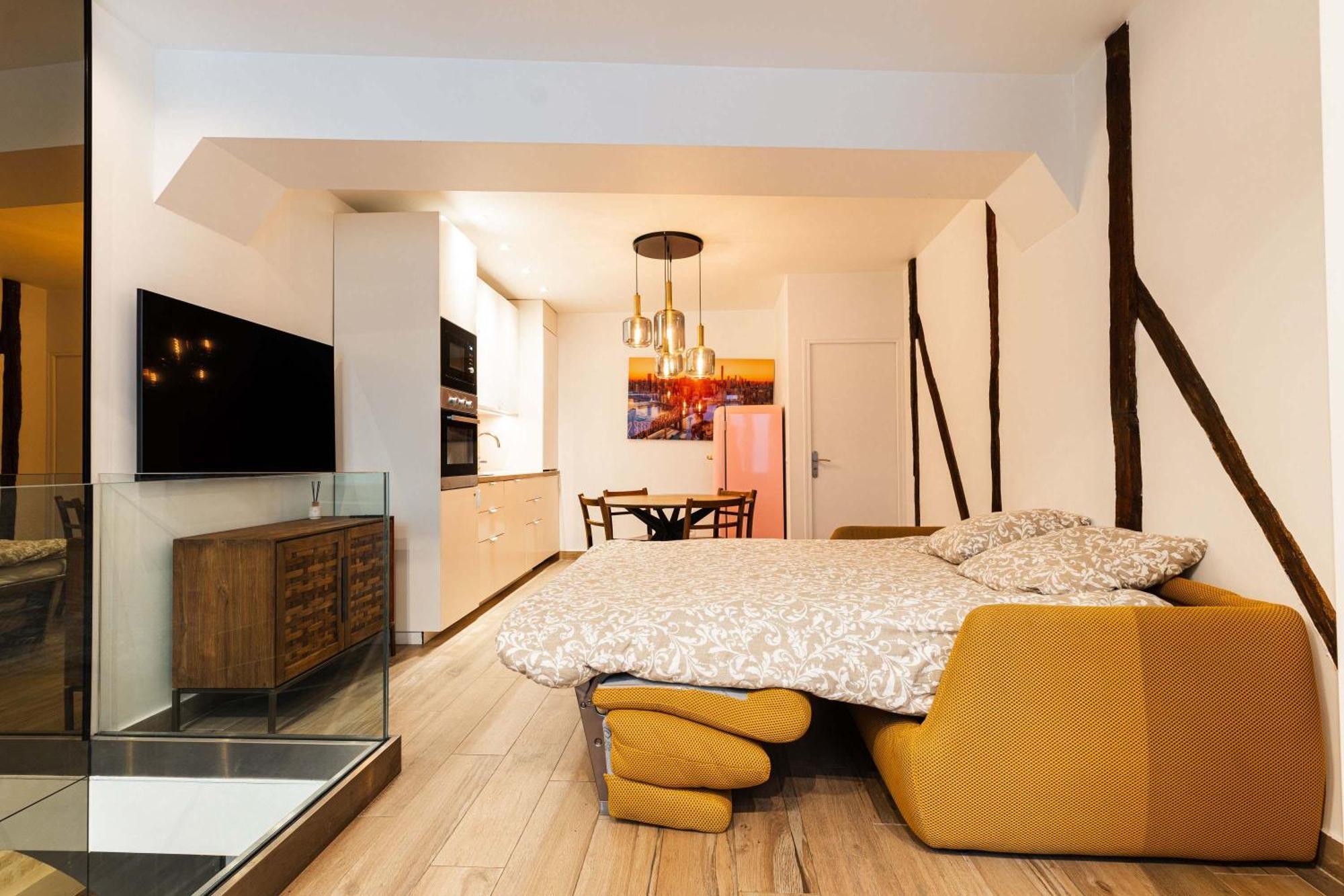 Loft 1 Bedroom Marais, Notre Dame Ac By Lcc Agency Paris Exteriör bild