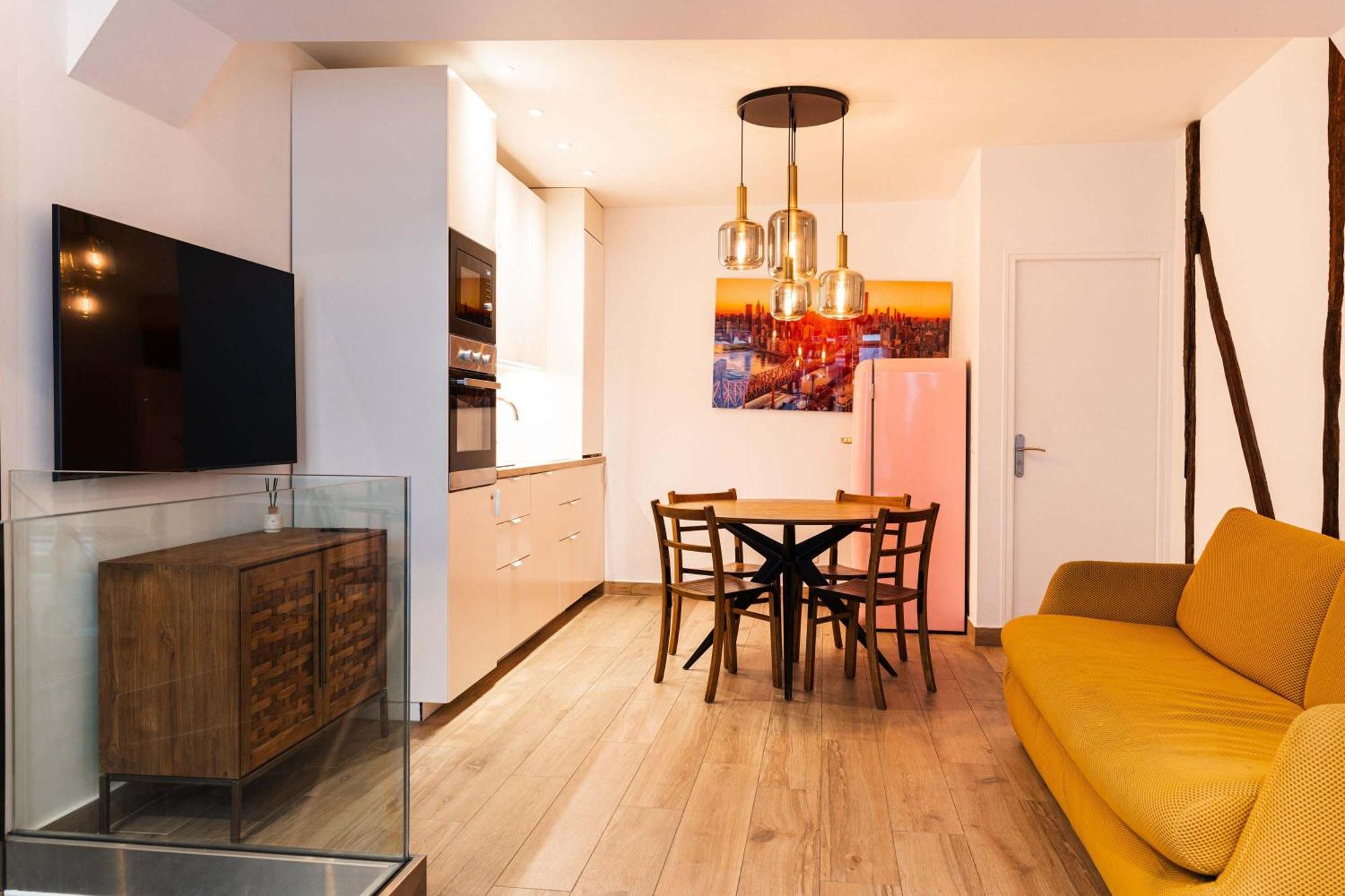 Loft 1 Bedroom Marais, Notre Dame Ac By Lcc Agency Paris Exteriör bild
