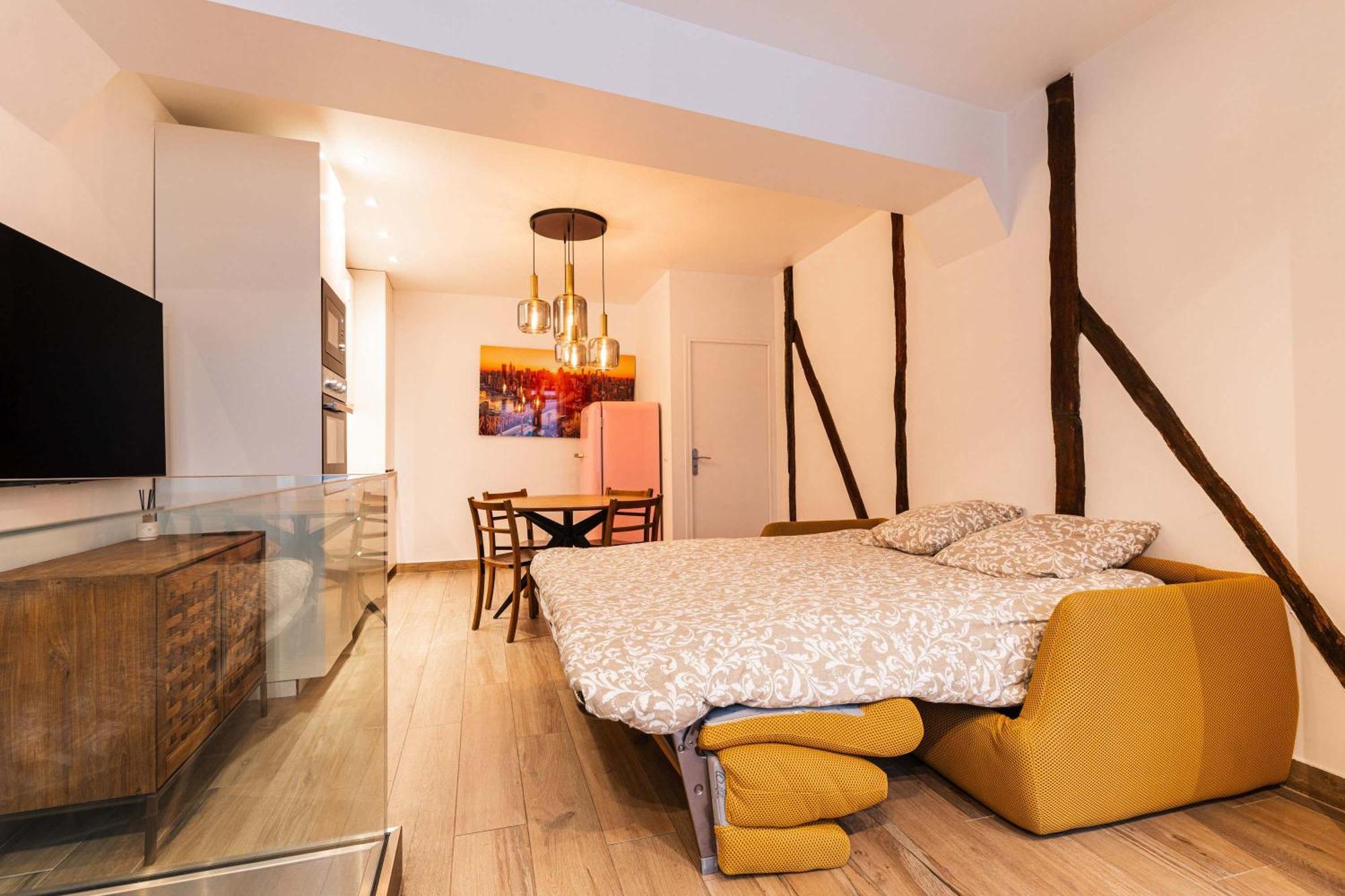 Loft 1 Bedroom Marais, Notre Dame Ac By Lcc Agency Paris Exteriör bild