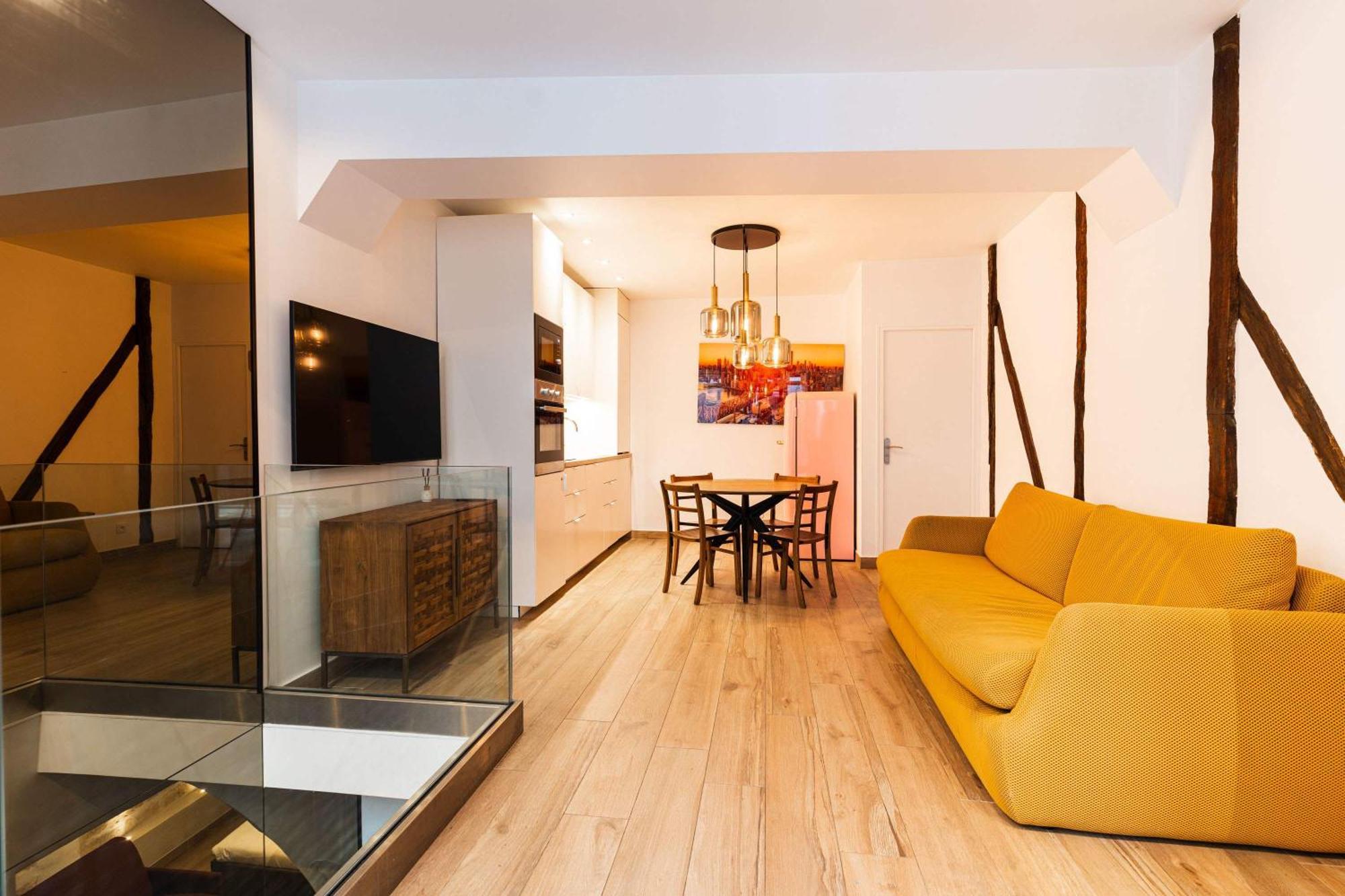 Loft 1 Bedroom Marais, Notre Dame Ac By Lcc Agency Paris Exteriör bild